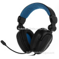 Wired stereo gaming headphone for PS4 Xbox one PC foldable headband gaming headset with detachable microphone